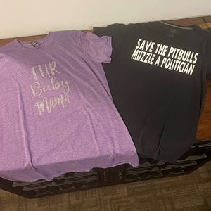 Medium animal rescue Pitbull love t shirts